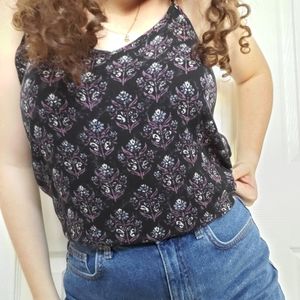 Patterned tank top